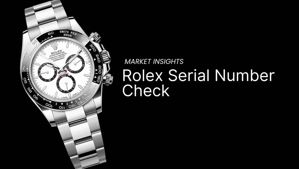 Rolex serial number check